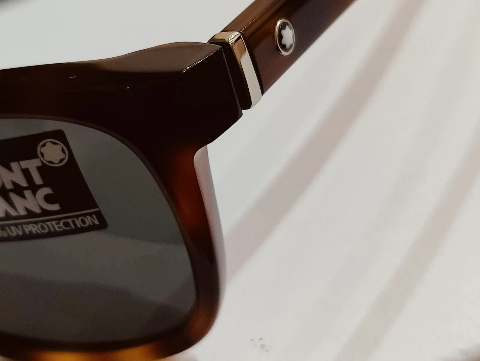 Mont Blanc Sunglasses MB 507S 52D Havana Shades Smoke lens by Zeiss 53 19 145