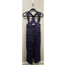 SKI WEAR by JCPenney Vintage Bib Ski Overall Pants Navy Blue Size S