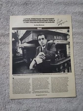 VINTAGE RAO'S RESTAURANT ( STORY & RECIPES ) from 1993/ SEE PHOTOS