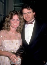 Robert Urich y su esposa Heather Menzies asisten a The Tel Aviv Fo - Foto antigua 1989