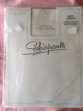 Vintage Schiaparelli 12 denier Wedding pantyhose average Satin Ultra - Sheer