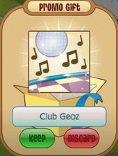 Animal Jam Classic AJ AJC Club Geoz Music Den Item (Read Description)