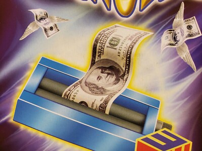 Money Machine Magic Trick for Kid Child Realistic and Easy to Do Dollar Bill NEW