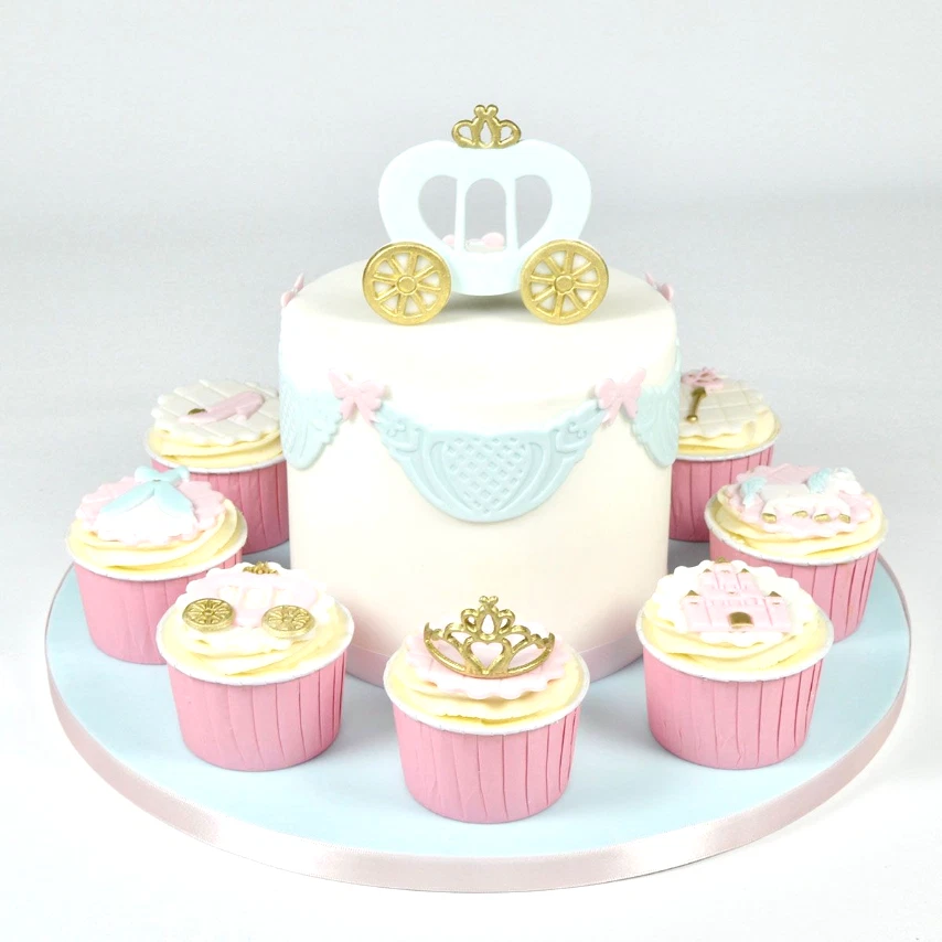 FMM PRINCESS CARRIAGE, CUTTER SET OF 2, CAKE DECORATIONS, CUPCAKES, COOKIES - Image 3 of 4