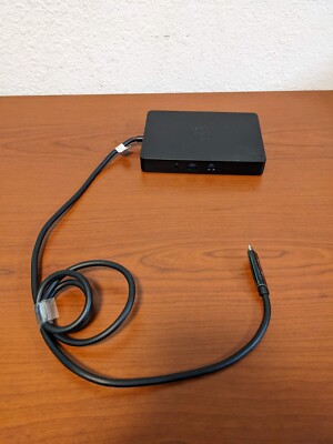 OEM DELL K17A USB-C Laptop Docking Station (No Power Adapter) - TESTED