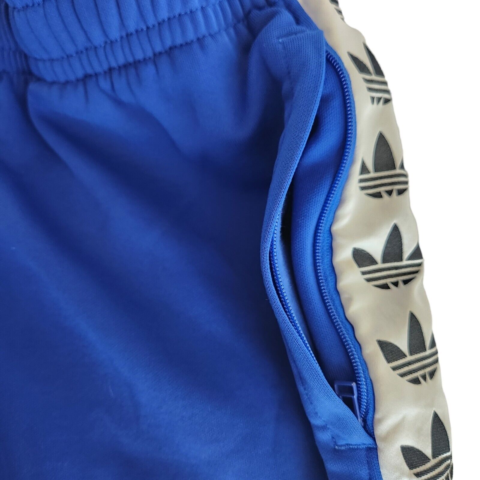 adidas Originals Men's TNT Shorts size M Blue/Whi… - image 6