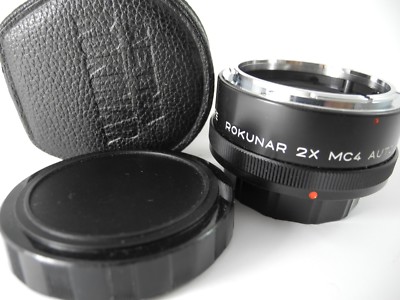 CANON ROKUNAR 2X CONVERTER CFE PERFECT GLAS MIT KAPPEN UND ETUI