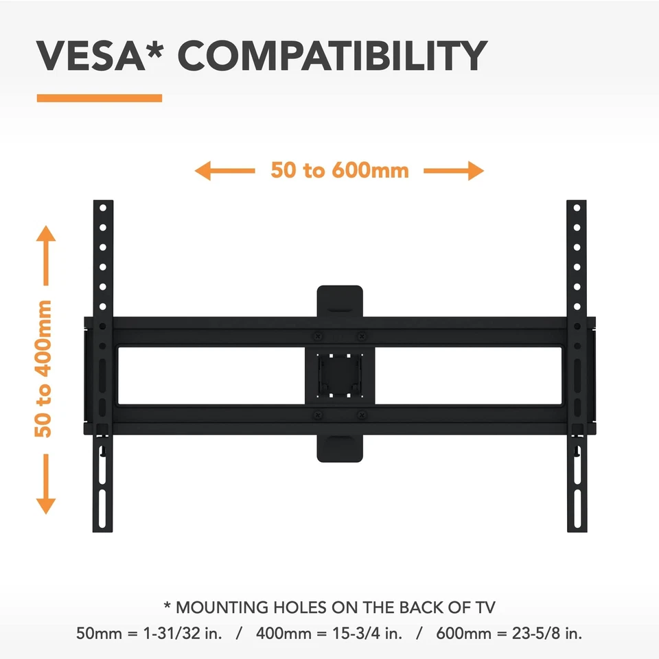 Swift640ap 全动作多位置电视壁挂安装适用于大多数电视 37 英寸 39 英寸 40  — 第 3/4 张图片