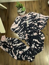 Anthropologie kaftan tie-dye dress SZ L