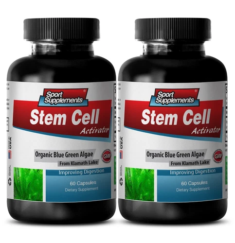 Klamath Blue Green Algae - Stem Cell Activator 500mg - Enhances Calm Caps 2B