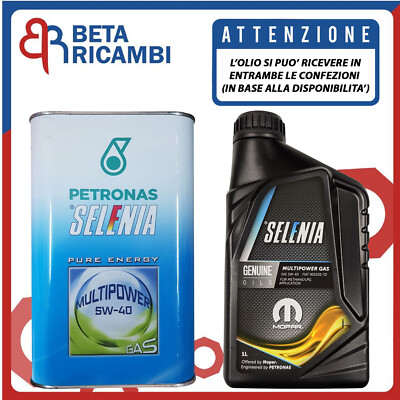 KIT 4FILTRI TAGLIANDO FIAT PUNTO EVO GPL 1.4 4 OLIO ROIL 5w40 GAS PIU