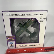 Model Power Postage Stamp Planes 5347 Italian Fiat CR-42 Display Stand NEW