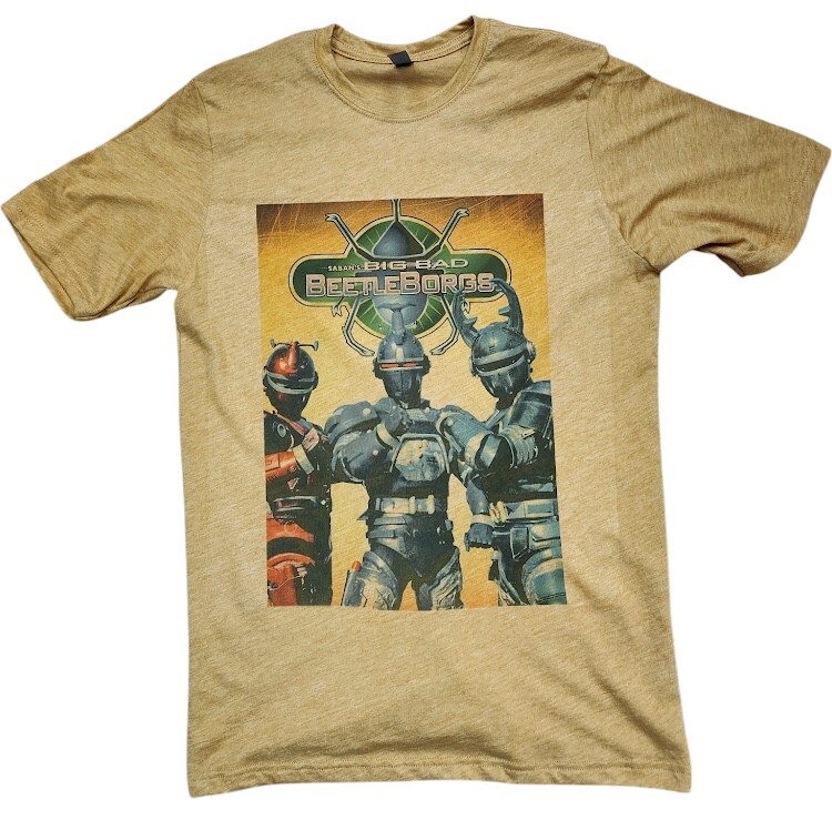 Big Bad Beetle Borgs Retro Vintage Graphic Design T-shirt