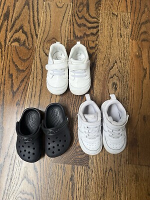 Boy Shoe Lot Size 6 Nike Crocs StrideRite360