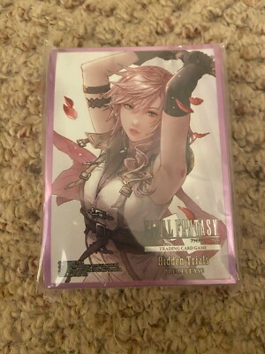 FFTCG Opus XIV Prerelease特製スリーブ Lightning Hidden Trials Prerelease Official Sleeves - 55 Pack