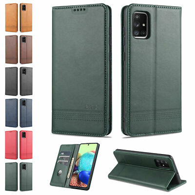 Leather Flip Stand Wallet Phone Case For Samsung A22 A01 A12 A31 A41 A32 A21
