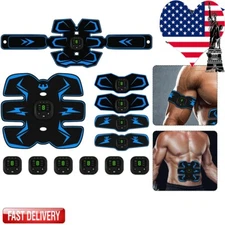 EMS Abdominal Muscle Toning Trainer ABS Stimulator Toner Fitness Gym Belt