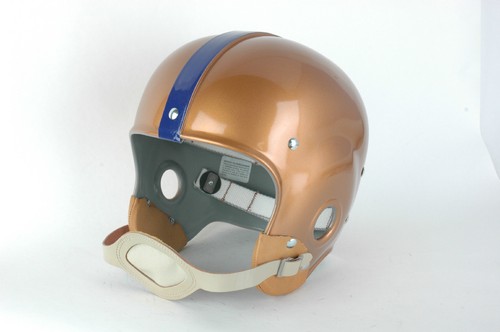 1950s LSU Suspension Football RT Helmet Autographed Y.A. Tittle - Picture 3 of 4