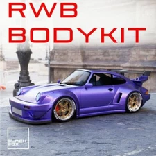 Resin 3D Printed RWB Porsche 930 964 Body Kit 1:24