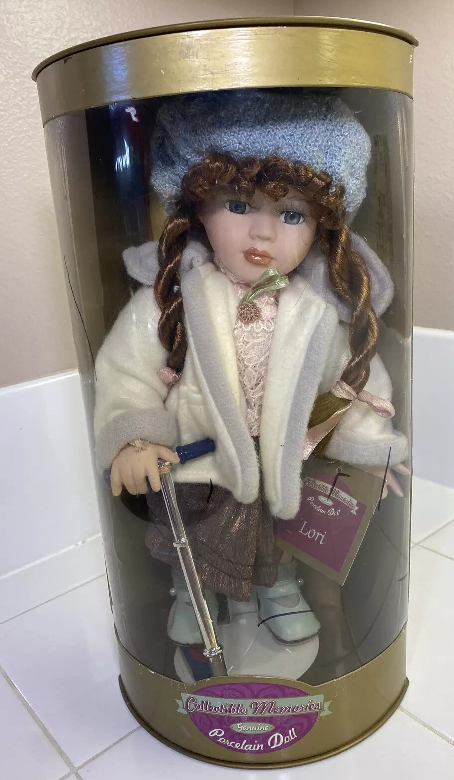 collectible memories genuine porcelain doll limited collector's edition