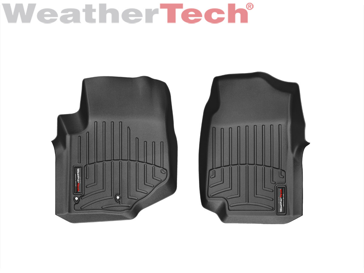WeatherTech Custom Car/Truck Floor Mats FloorLiner 440071 1st Row Black eBay