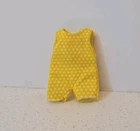 Vintage 1994 Mattel Kelly Yellow W/white Polka Dots One Piece Short Outfit