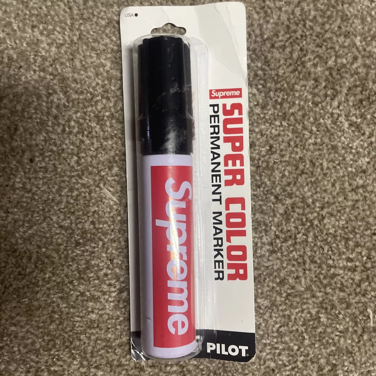Supreme Pilot Market Black FW18 Brand New Rare Permanent Marker Sharpie Sealed