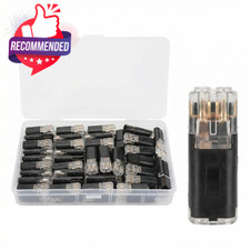 50pcs Double-Wire Plug-in Connectors with Loc...
