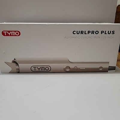 Tymo Curl Pro Plus - 1.25 Inch Automatic Curling Iron Gold New Open Box