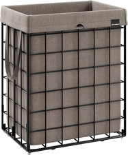 SONGMICS Laundry Hamper, Collapsible, 23.8 Gal. 90L 
