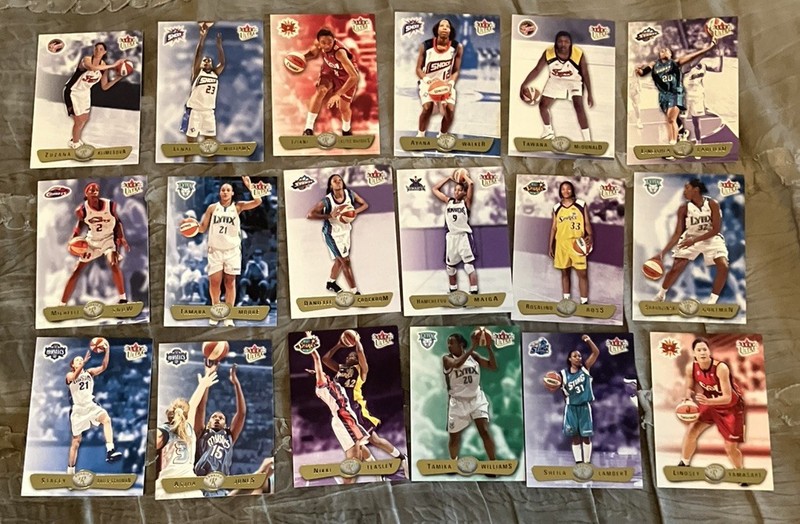 2002 Fleer Ultra WNBA Basketball Rookie Card RC Lot of 18 Free Shipping