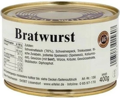 Eifeler Fleischwaren Bratwurst - 400 Gramm