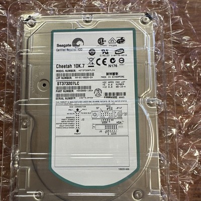 New SEAGATE Cheetah 10k.7 ST373207LW Hard Drive 73GB SCSI 3.5'' Internal     Bin2