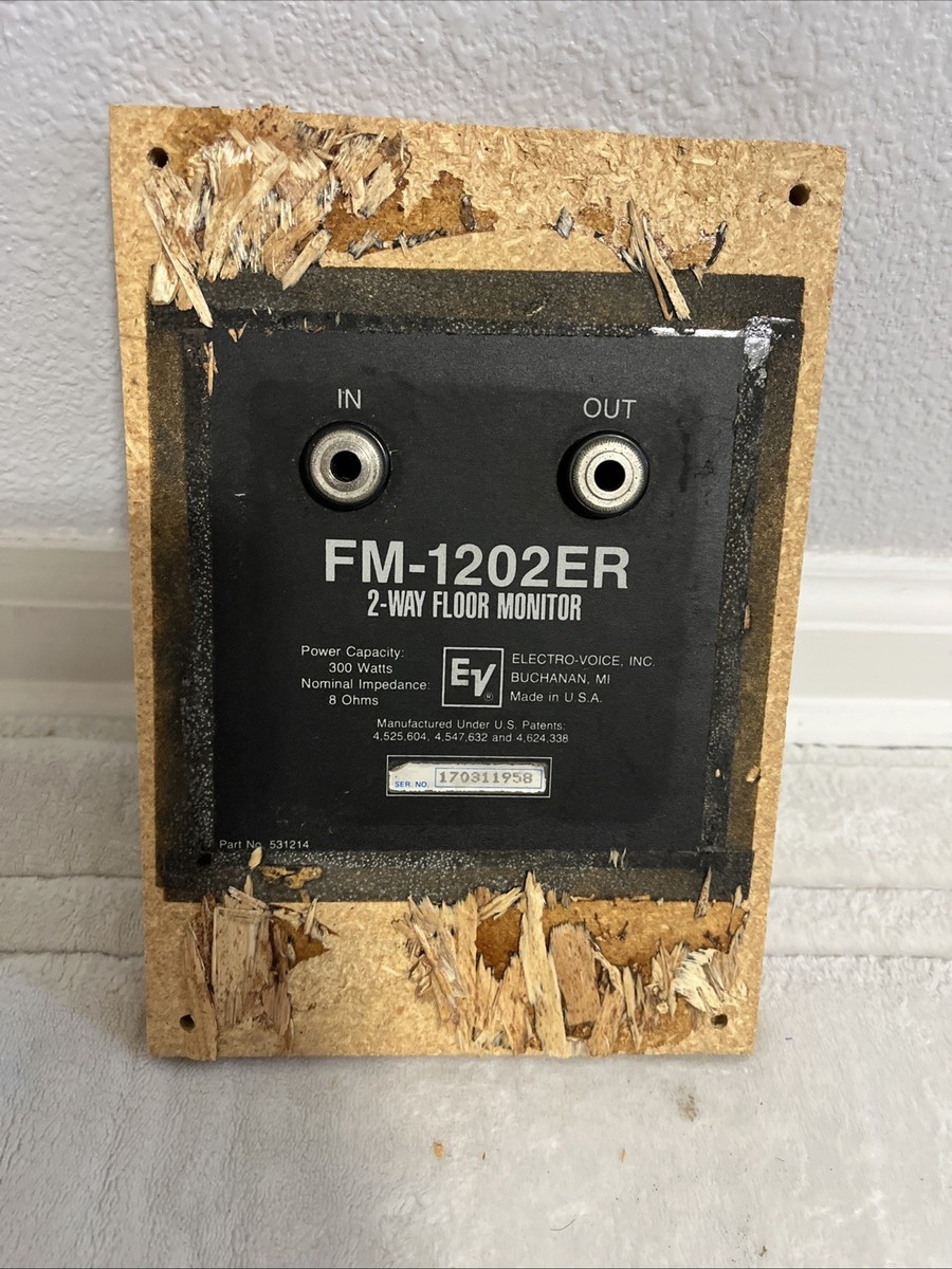 Electro-Voice FM-1202ER crossover (single) | eBay