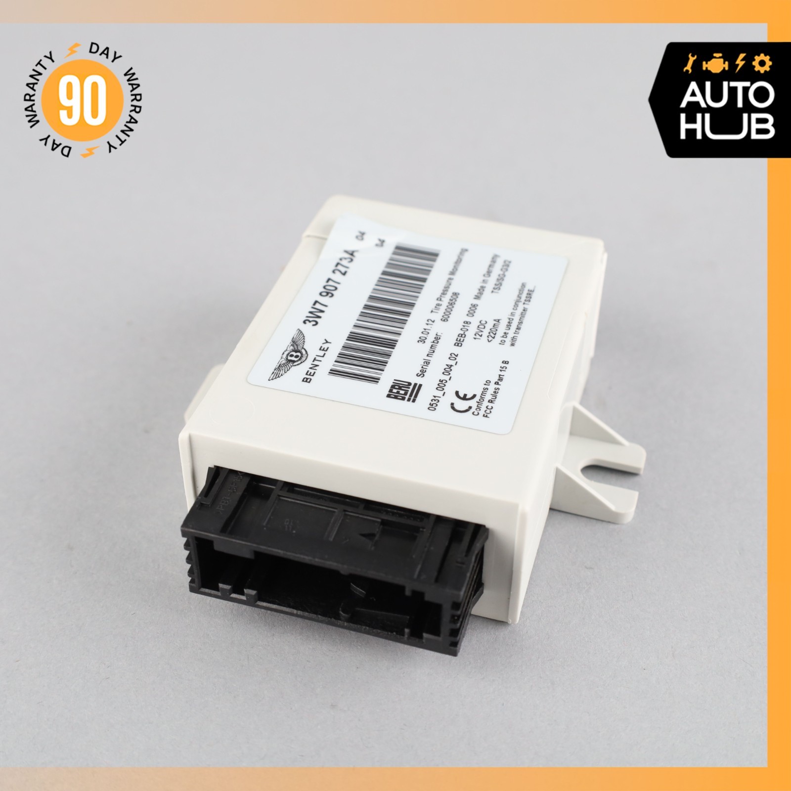 Bentley Continental Flying Spur Tire Pressure Monitoring System TPMS Module OEM