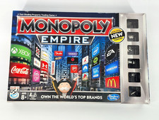 Monopoly Empire Board Game Silver 2014 Hasbro