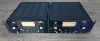 Golden Age Project COMP-2A : Stereo Pair ( RCA Tubes ) + 2u UNITE Rack Holder