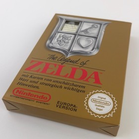 Nintendo NES Spiel: The Legend of ZELDA - OVP CIB Karte versiegelt (PAL-B NOE)