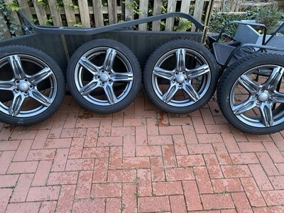 Brock Alloy Wheels B29-707 Black Polished 7x17H2  Toyota GT86