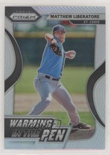 2020 Panini Prizm Warming in the Pen Silver Matthew Liberatore #WIP-11 03db