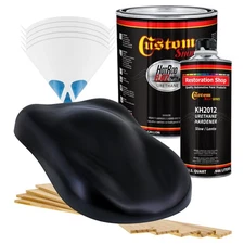 HOT ROD FLATZ Dark Midnight Blue Pearl Gallon Kit URETHANE Flat Auto Paint Kit