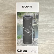Sony SRS-XB23 Black Portable Bluetooth Wireless Speaker Waterproof