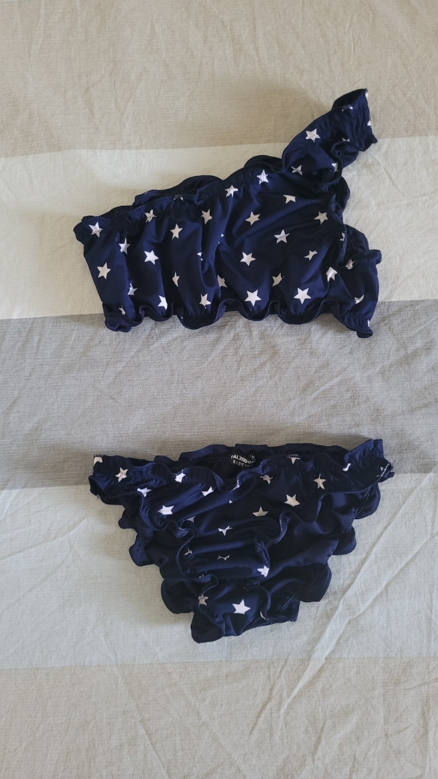 Calzedonia blu con stelle bianche taglia 8/9 anni