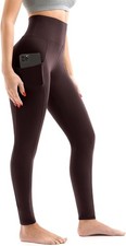 Women Leggings Yoga Pants High Waist Butt Lift Anti-cellulite Push Premium Solid