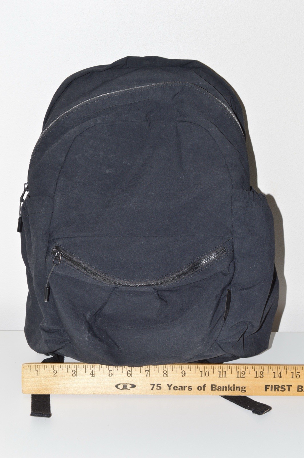 Athleta Backpack Kinetic Bag Solid Black School G… - image 11
