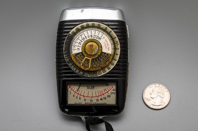 Vintage Dejur Dual Professional Hand-Held Camera Light / Exposure Meter