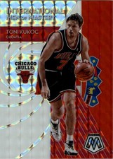 2019-20 Panini Mosaic International Men of Mastery Mosaic #5 Toni Kukoc - BSK