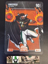 2026 Bo Jackson Battle Arena Forcefield Justin Fields FIRE Card 56