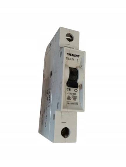 Siemens Disconnect Switch 124-6 5SX21 C6 1 Piece