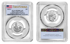 2025 S SIlver Quarter 25C Althea Gibson Limited Edition PCGS PR70DCAM FS #2